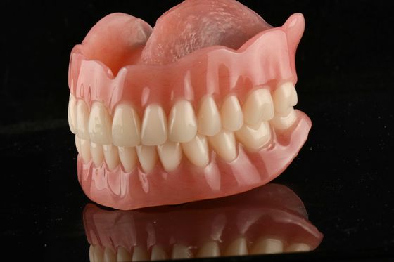 Crystal Clear Acrylic Dental Removables Răng nhân tạo Acrylic Đúng vừa